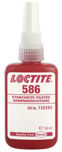 GJENGESIKRING 250ml LOCTITE 586 SPES. F.MESSING